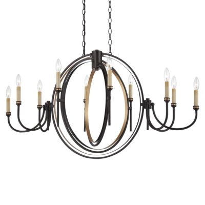 Infinity Oval Chandelier by Eurofase - Starlight Lighting USA and Canada